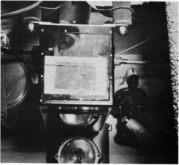 Fig. 13 Recorder Mounted in Conning Tower