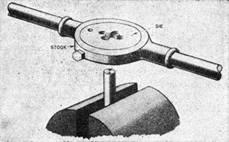 FIG. 94. STOCK AND DIE.