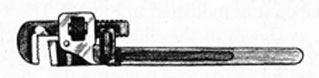 FIG. 100. PIPE WRENCH.