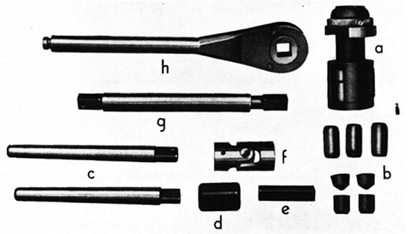 FIG. 121. BOILER TUBE EXPANDER FOR FORWARD AND REVERSE ROLLING.