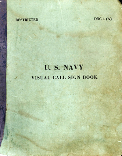 Restricted DNC (A)U.S. NavyVisual Call Sign Book