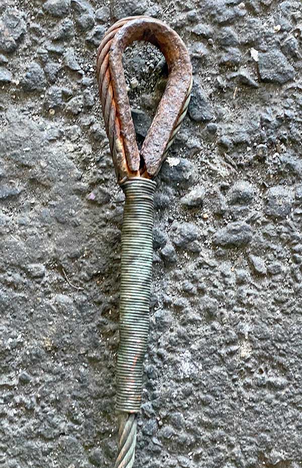 splice served with copper wire