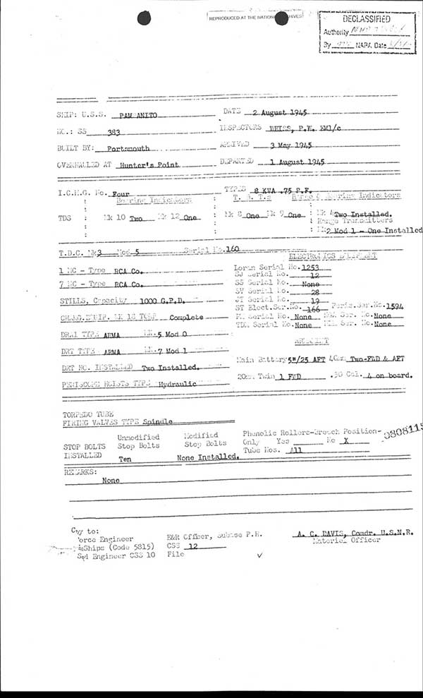 scan of printed and hand typed reference card