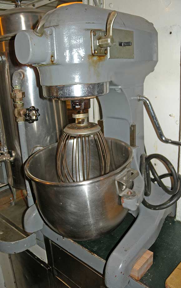 mixer in galley