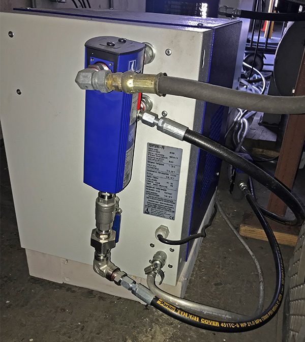 high pressure dryer back with pre-filter