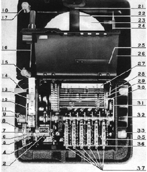 Figure 2 showing machine with callouts.