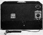 Radio receiver RBH-1 receiving equipment (front view and read views)