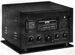 Type CZC-46129 receiver of the Model RBO radio-receiving equipment