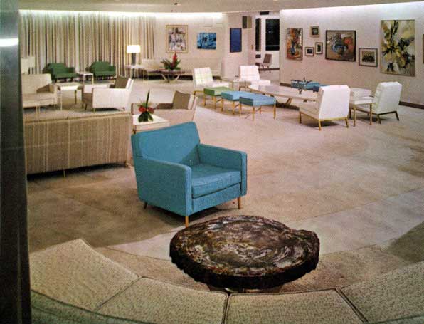 Photo of lounge when new.