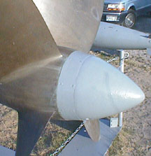 Photo of propeller cap.
