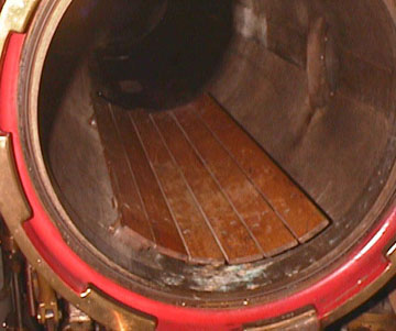 torpedo tube inspection roller.