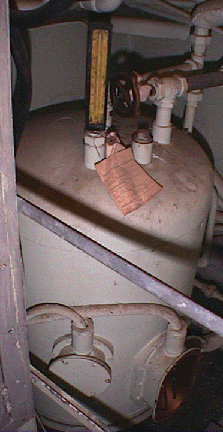 Photo of 15 gallon water heater.