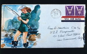 Muriel's Envelope October 1945